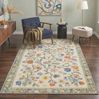 GENIMO Indoor Outdoor Area Rug 5'x7', Machine Washable Rugs - Image 3