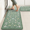 KIMODE Comfort Kitchen Mats for Floor Cushioned Anti Fatigue, Farmhouse Floral by StayinComfortCookwithJoy
