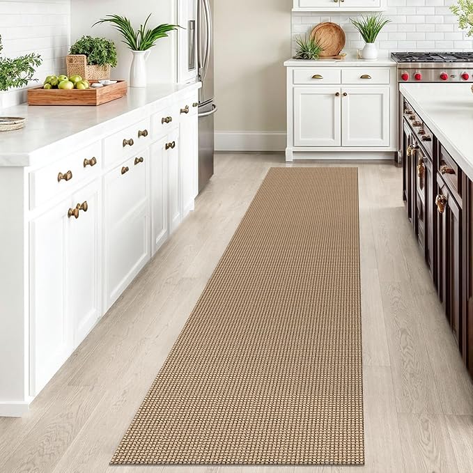 IOHOUZE Washable Runner Rug 2x10 Non Slip Rubber Backed Long Hallway Runner - Image 7