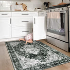 Moynesa Ultra-Thin Washable Vintage Area Rug - Image 7