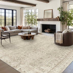 Rugxara 9x12 Area Rugs for Living Room Bedroom, Large Washable Rug, Non Slip & - Image 2