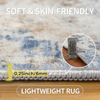 9x12 Area Rugs for Living Room Rug Washable: Modern Large Rug for Dining Room - Image 6