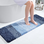 OLANLY Bathroom Runner Rugs Mat 47x17, Extra Soft Absorbent Microfiber Bath Rugs by OLANLY
