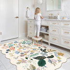 4x6 Living Room Area Rugs: Washable Boho Kitchen Rugs Non Slip Low-Pile Small - Image 4