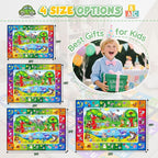 Kids Rug for Playroom, Educational Learning Play Mat, Soft Non-Slip Machine - Image 5
