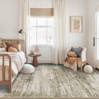 Washable Rug 6x9 Area Rugs for Living Room: Neutral Soft Rug Abstract Non Slip - Image 7