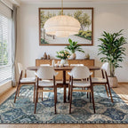 Lahome Moroccan Trellis Washable Rugs 9x12, Soft 9x12 Area Rug - Image 3