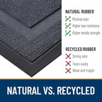 OLANLY Front Door Mat Indoor Outdoor Entrance, Waterproof All-Season, - Image 4