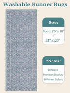 SERISSA Boho Washable Runner Rug - Image 6