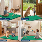 Smiry Dog Door Mat for Muddy Paws 36x24, Absorbent Dirt Trapper, Non-Slip - Image 7