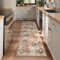 Lahome Moroccan Washable Kitchen Runner, 2x7 Runner Rug by Lahome