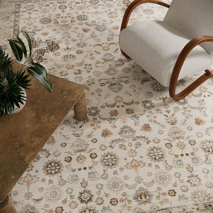 10x12 Area Rugs for Living Room: Washable Living Room Rug Stain Resistant Non - Image 3