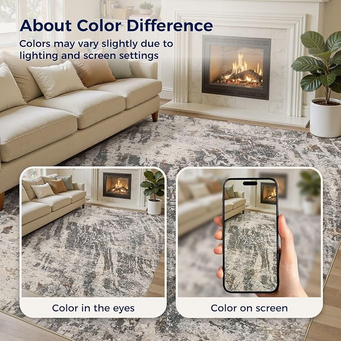 DMOYEST Area Rug Living Room Rugs - Image 7