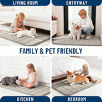 OLANLY Memory Foam Bath Mat 24x16, Super Soft Absorbent Bathroom Rugs, Quick Dry - Image 9