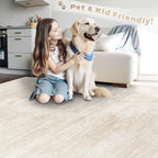 pmtsns Area Rugs 6x9 for Living Room: Washable Rug Modern Abstract Neutral Soft - Image 5