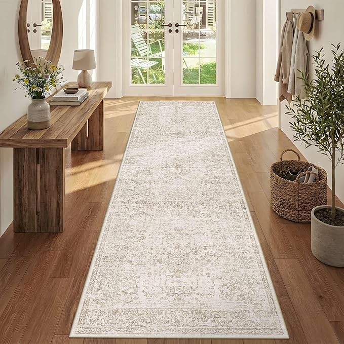 Rugxara 2'6" x 8' Hallway Runner Rug, Non Slip Boho Runner Rugs by Rugxara