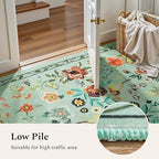 Rugflix 2x3 Small Area Rugs for Entryway, Washable Entrance Door Mat Non-Slip - Image 3