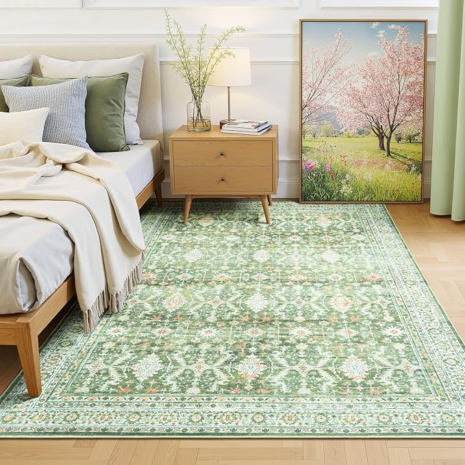 Lessymo 5x7 Washable Area Rug - Image 2