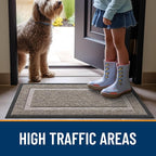 OLANLY Front Door Mat Indoor Outdoor Entrance, Waterproof All-Season, - Image 6