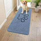 Smiry Dog Door Mat for Muddy Paws, Absorbent Dirt Trapper Non Slip Quick Dry by Smiry