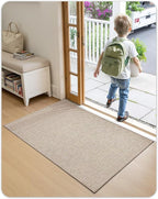 Color&Geometry Front Door Mat Indoor 26"x47", Ultra Non Slip Rubber Backed Dirt - Image 9