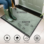 Mibao Front Door Mat Indoor Entrance, 29.5" x 17", Dirt Trapper Welcome Mat - Image 4