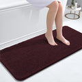 OLANLY Bathroom Runner Rugs 47x20, Soft Absorbent Chenille Bath Rugs, Rubber by OLANLY