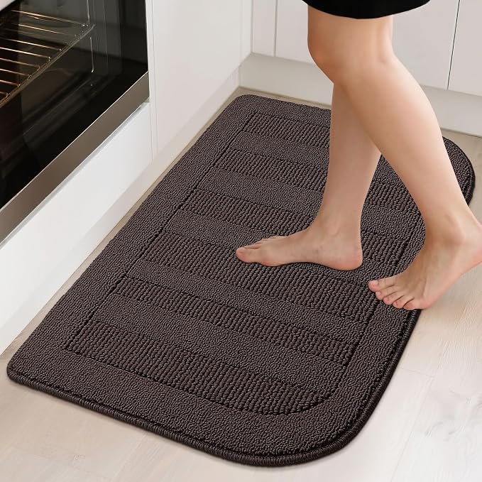 BEQHAUSE Kitchen Rugs Non Slip Washable Durable Kitchen Mats - Image 2