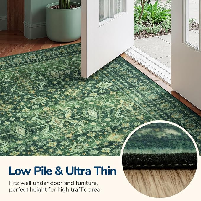Lessymo 6x9 Washable Area Rug - Image 7