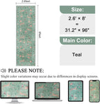 DUKINO 2.6x8 Rug for Hallway, Washable Kitchen Runner Rug - Image 2