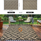 Outdoor Rugs Patio Camping Waterproof - Image 4