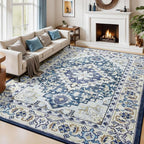 Lessymo 8 x 10 Area Rugs for Living Room, Machine Washable Area Rugs Boho Faux - Image 8