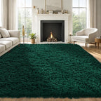 8x10 Area Rug for Living Room:Ultra Soft Fluffy Shag Purple Rugs, Large Fuzzy - Image 7