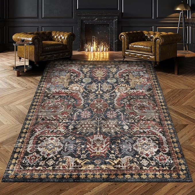 RUGSURE Washable Area Rugs by RUGSURE