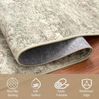 5x8 Area Rugs for Living Room Rug Washable: Abstract Rug for Dining Room - Image 4