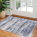 KOZYFLY Modern Abstract Rugs for Entryway 2x3, Washable Kitchen Rug Non-Slip by KOZYFLY