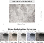 Modern Abstract 2x3 Rug Washable Non-Slip Small Area Rug - Image 2