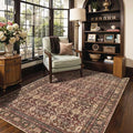 Rugxara Area Rugs for Living Room Bedroom, Washable Christmas Rug, Vintage by Rugxara