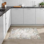 Washable Area Rug 2x3 Entryway Rug: Washable Modern Abstract Soft Thin Rug - Image 4