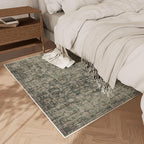 Machine Washable Throw Rugs for Entryway: Door Mat Indoor Entrance 2x3 Rug Boho - Image 2