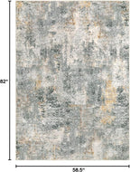 Lahome Washable 5x7 Area Rugs for Living Room, Soft Contemporary Low Pile - Image 2