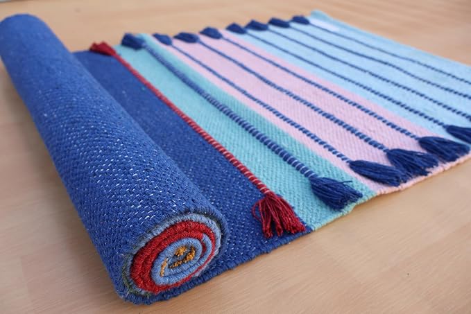 Jaipur art & Rugs Cotton Yoga Mat - Image 5