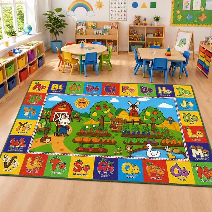 Upgrade Ultra Non Slip ABC Rugs - Image 4