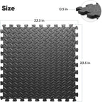 36 Pack Home Gym Mat, Puzzle Exercise Mat, EVA Interlocking Foam Floor Tiles - Image 2