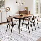 cotiled 7x9 Area Rugs Living Room Rug: Washable Boho Rugs - Image 8