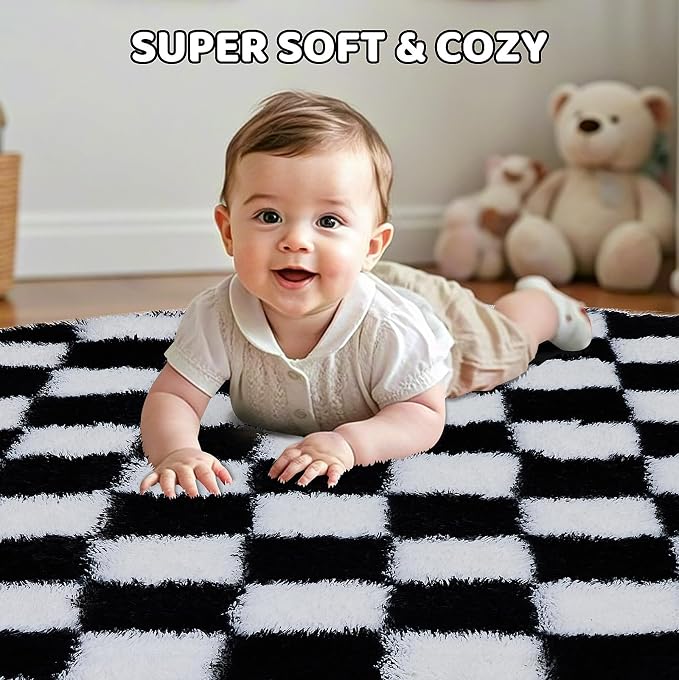 TOOHUB Super Soft Rug, Round Rug - Image 9