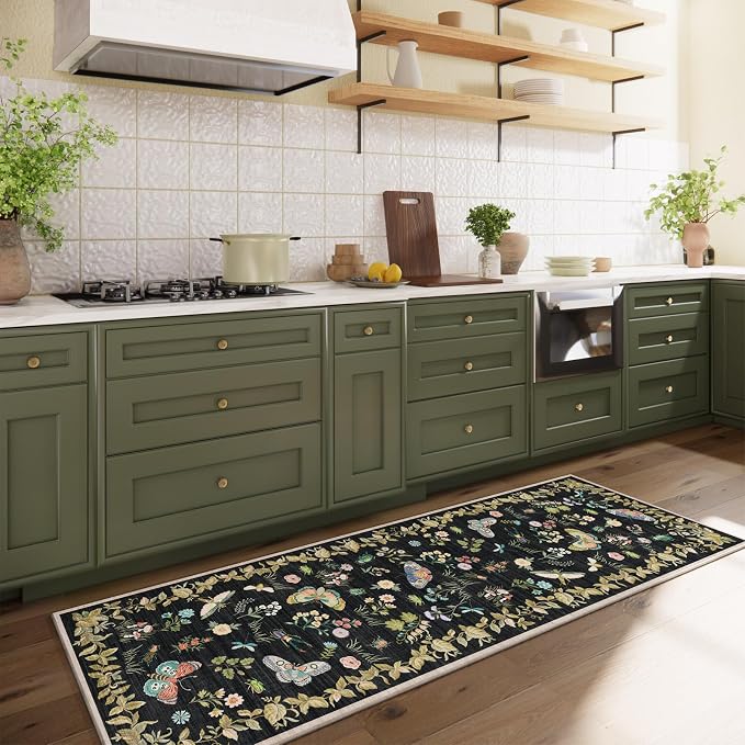 Washable Runners for Hallways Kitchen Rugs: 2'x6' Runner Rug Stain Resistant - Image 8