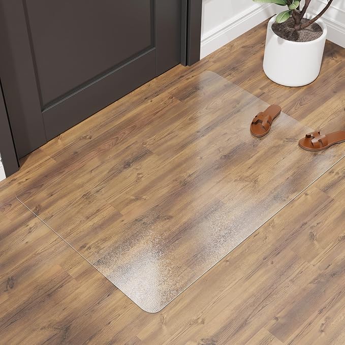 SALLOUS Plastic Floor Mat for Home, Non-Slip Area Rug for Living Room, - Image 8