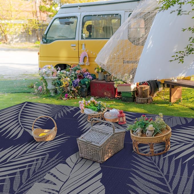 GENIMO Outdoor Rug 10' x 14' Waterproof - Image 3