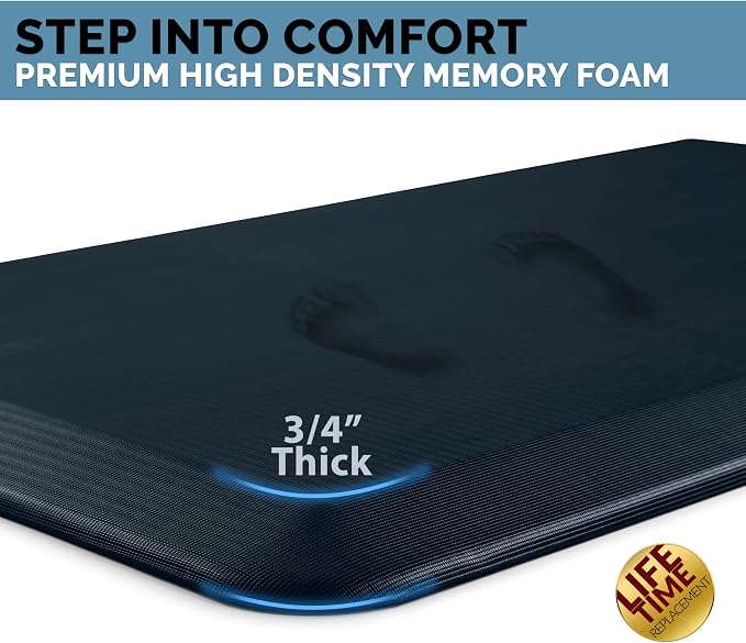 ComfiLife Anti Fatigue Floor Mat – 3/4 Inch Thick Kitchen Mats - Image 2